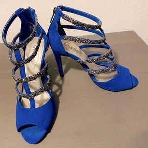 Blue heels
